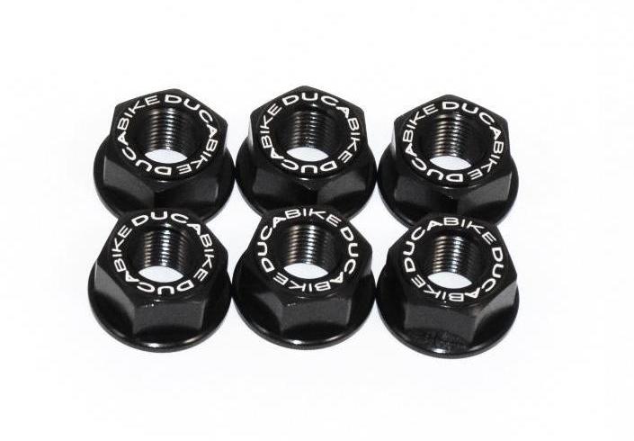 6DSB03 - DUCABIKE Ducati Rear Sprocket Carrier Nuts set - Image 4