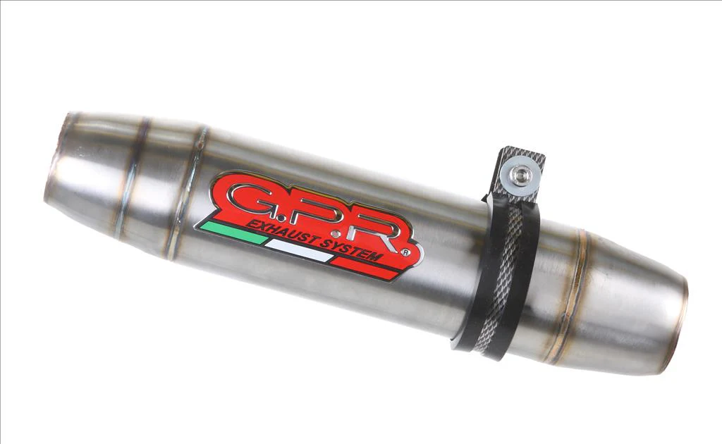 GPR Ducati Hypermotard 821 Slip-on Exhaust "Deeptone Inox" - Image 3