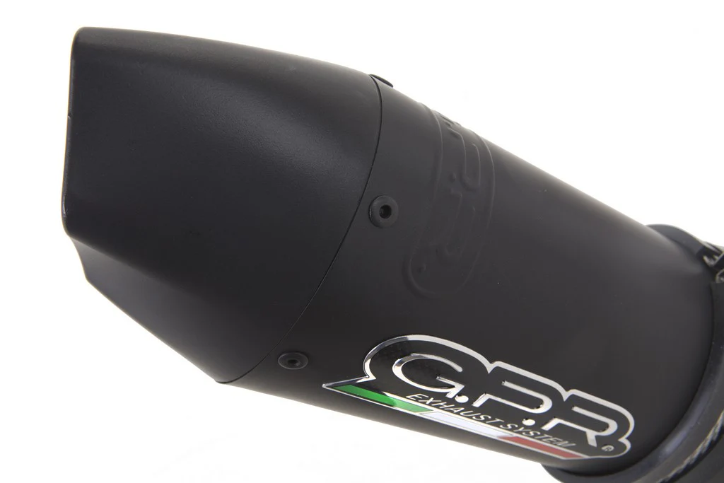 GPR Ducati Hypermotard 821 Slip-on Exhaust "GPE Anniversary Black Titanium" - Image 3