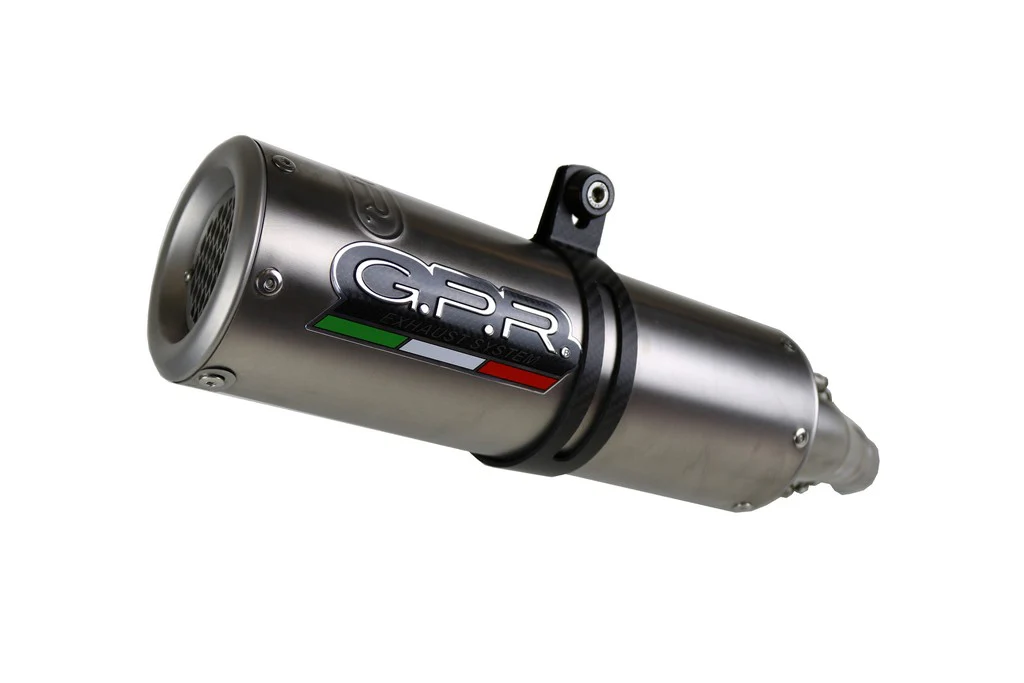 GPR Ducati Hypermotard 821 Slip-on Exhaust "M3 Titanium Natural" (EU homologated) - Image 3