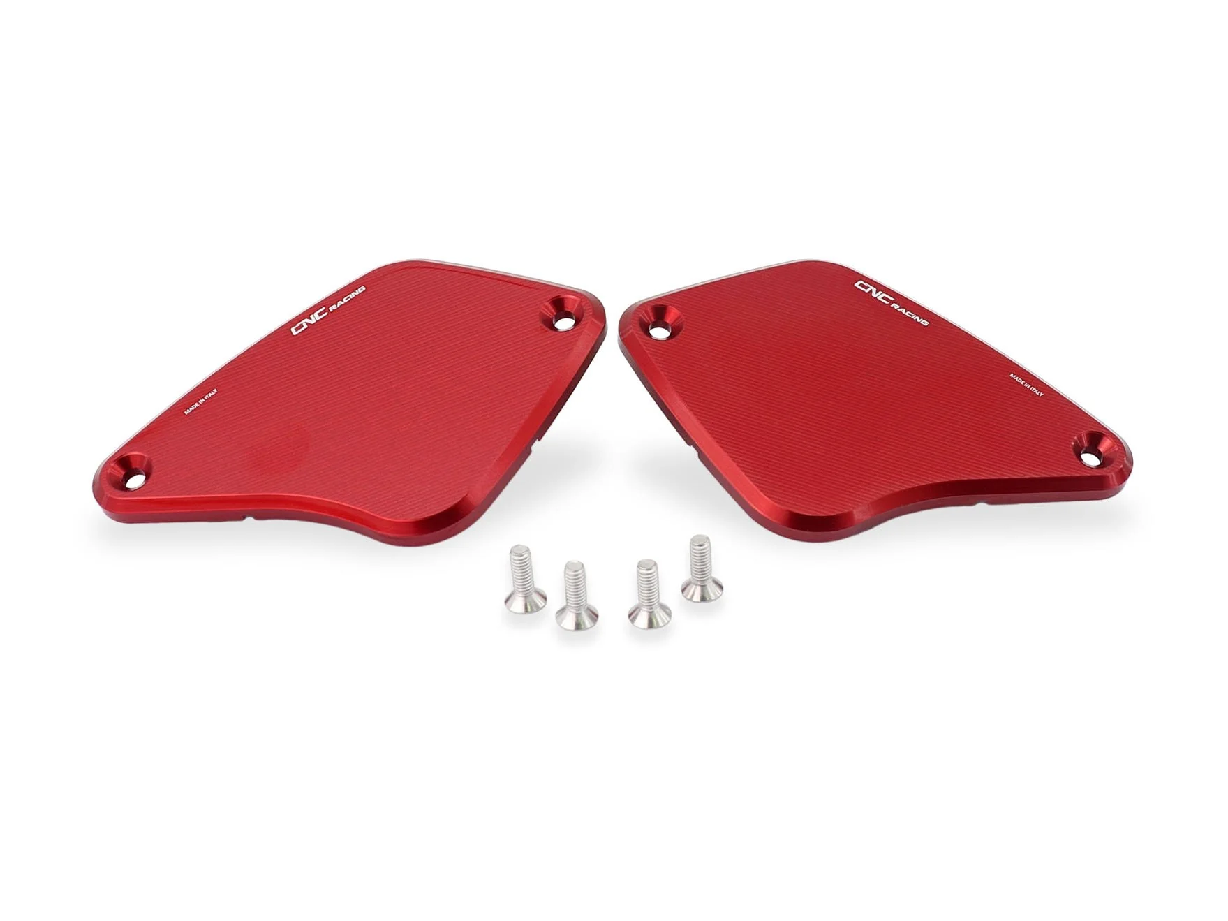 KT850 - CNC RACING Ducati Diavel / XDiavel Front Brake & Clutch Fluid Tank Caps "Streaks" - Image 4