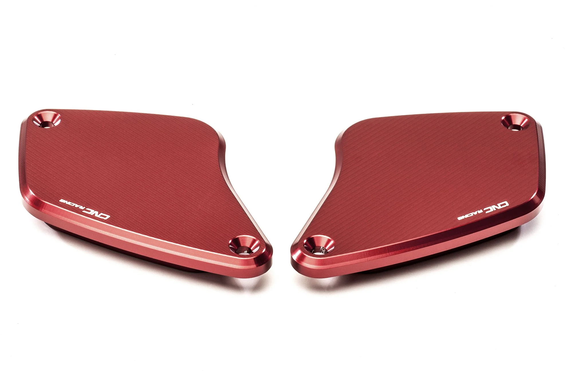 KT850 - CNC RACING Ducati Diavel / XDiavel Front Brake & Clutch Fluid Tank Caps "Streaks" - Image 5