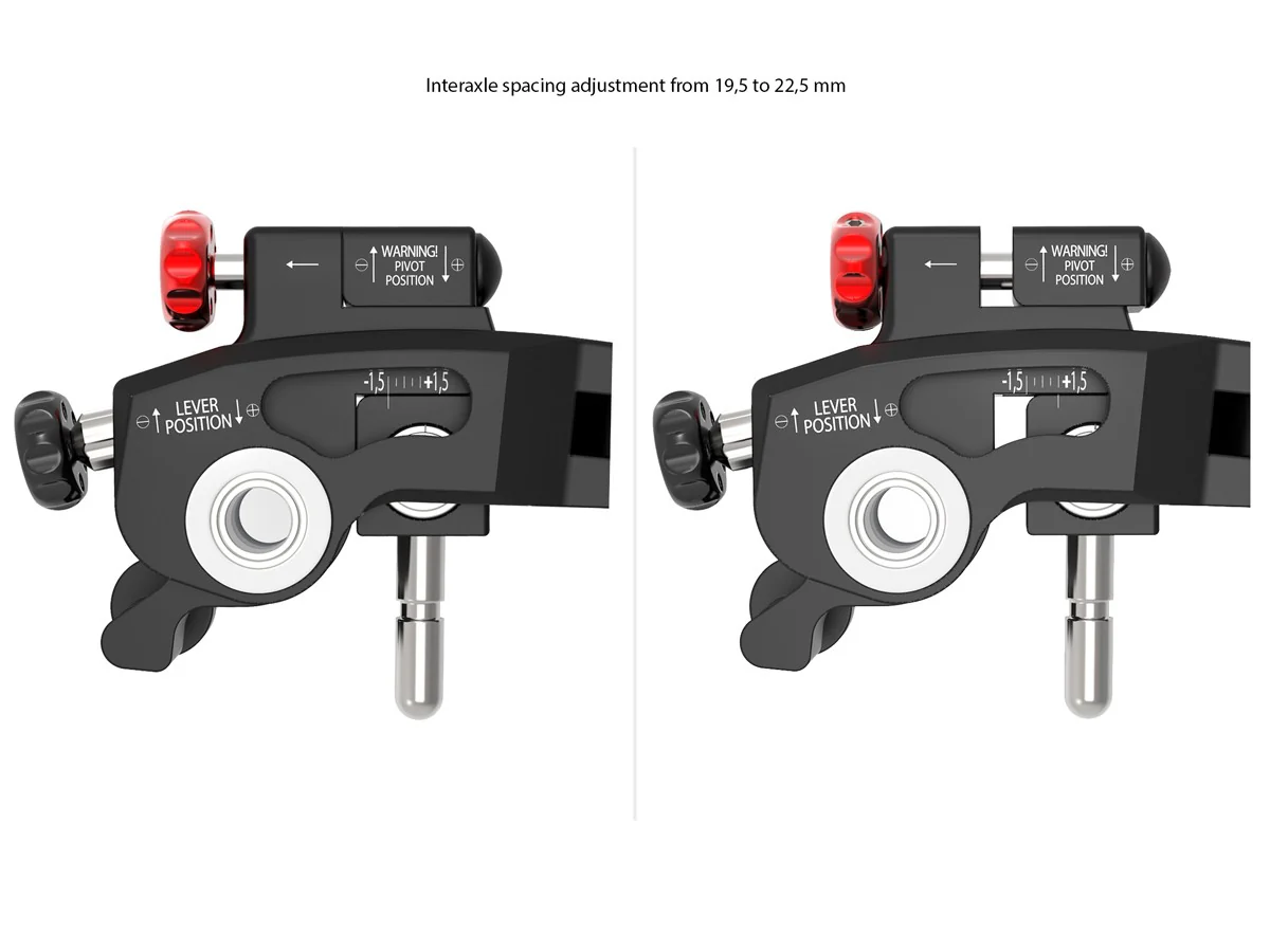 LP01 - PERFORMANCE TECHNOLOGY Ducati Handlebar Levers "Ultimate" (double adjustable) - Image 4