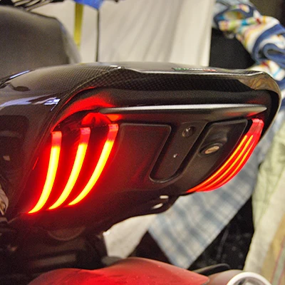 NEW RAGE CYCLES Ducati Diavel 1200 LED Rear Turn Signals - Image 5