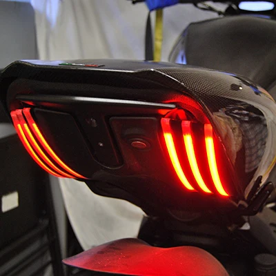 NEW RAGE CYCLES Ducati Diavel 1200 LED Rear Turn Signals - Image 8