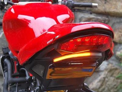 NEW RAGE CYCLES Ducati Monster 1200R LED Tail Tidy Fender Eliminator - Image 5