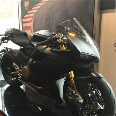 NEW RAGE CYCLES Ducati Panigale 1199 Mirror Block-off LED Turn Signals - Image 3