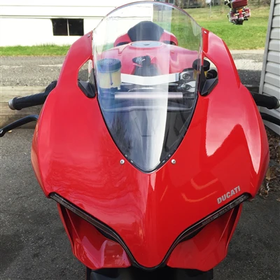 NEW RAGE CYCLES Ducati Panigale 1199 Mirror Block-off LED Turn Signals - Image 4