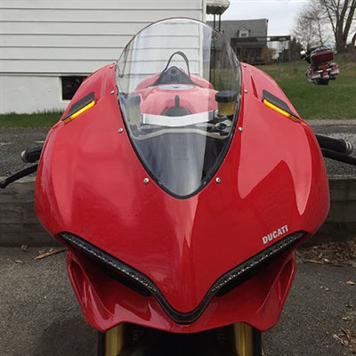 NEW RAGE CYCLES Ducati Panigale 1299 LED Mirror Block-off Turn Signals - Image 6