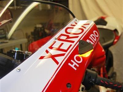 NEW RAGE CYCLES Ducati Superbike 749 LED Mirror Block-off Turn Signals - Image 3