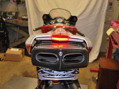 NEW RAGE CYCLES Ducati Superbike 999 LED Tail Tidy Fender Eliminator - Image 4