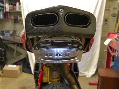 NEW RAGE CYCLES Ducati Superbike 999 LED Tail Tidy Fender Eliminator - Image 5