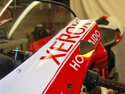 NEW RAGE CYCLES Ducati Superbike 999 LED Mirror Block-off Turn Signals - Image 3