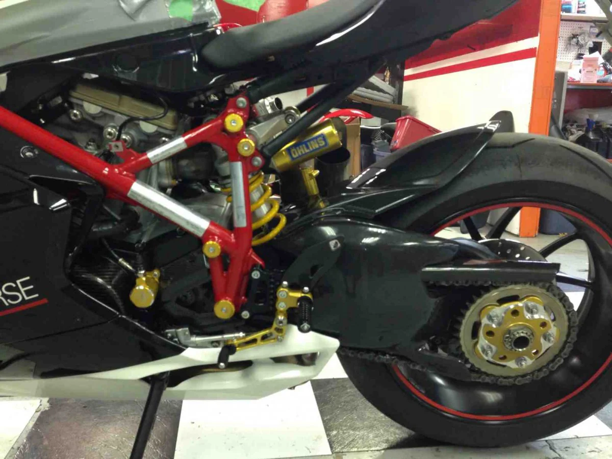 PRSP03 - DUCABIKE Ducati Superbike 1098/1198/848 Adjustable Rearset "SP" - Image 4