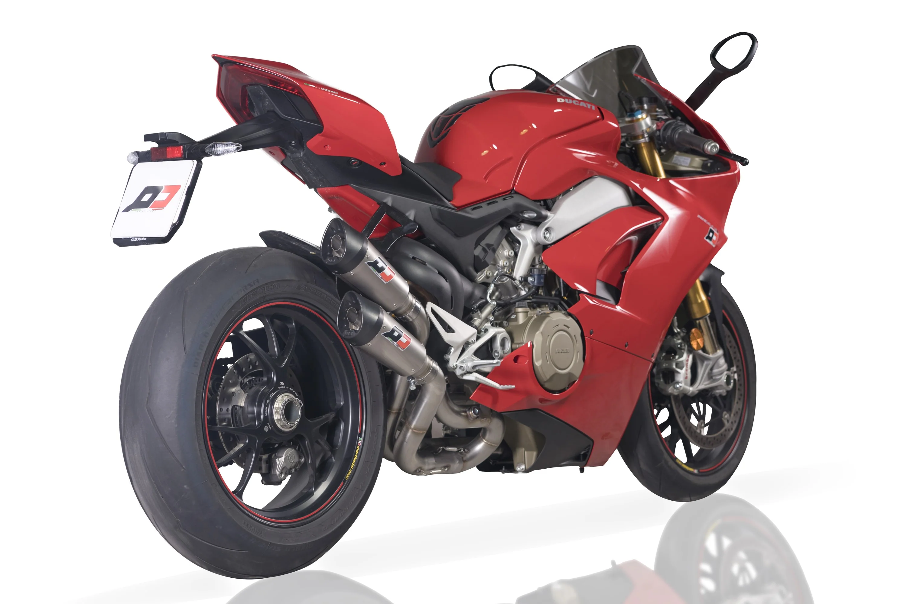 QD EXHAUST Ducati Panigale V4 (18/24) Semi-Full Dual Exhaust System "Gunshot" (EU homologated) - Image 3