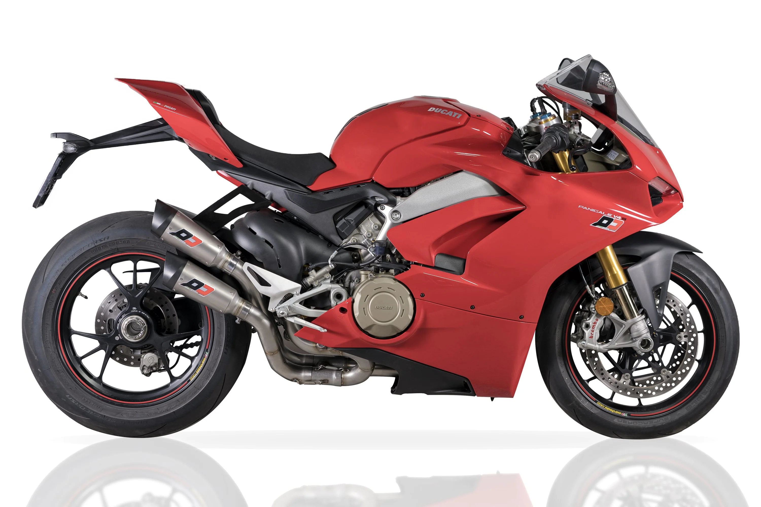 QD EXHAUST Ducati Panigale V4 (18/24) Semi-Full Dual Exhaust System "Gunshot" (EU homologated) - Image 4