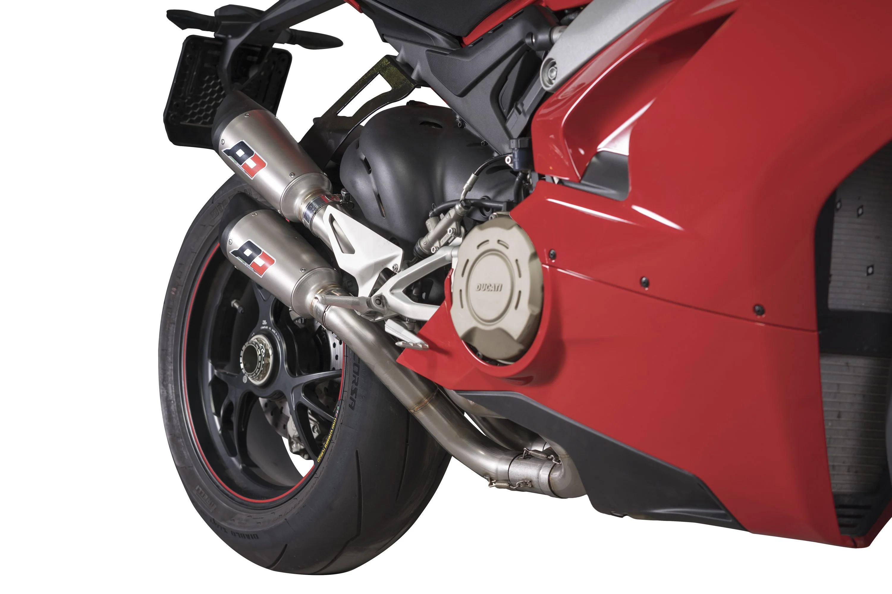 QD EXHAUST Ducati Panigale V4 (18/24) Semi-Full Dual Exhaust System "Gunshot" (EU homologated) - Image 5