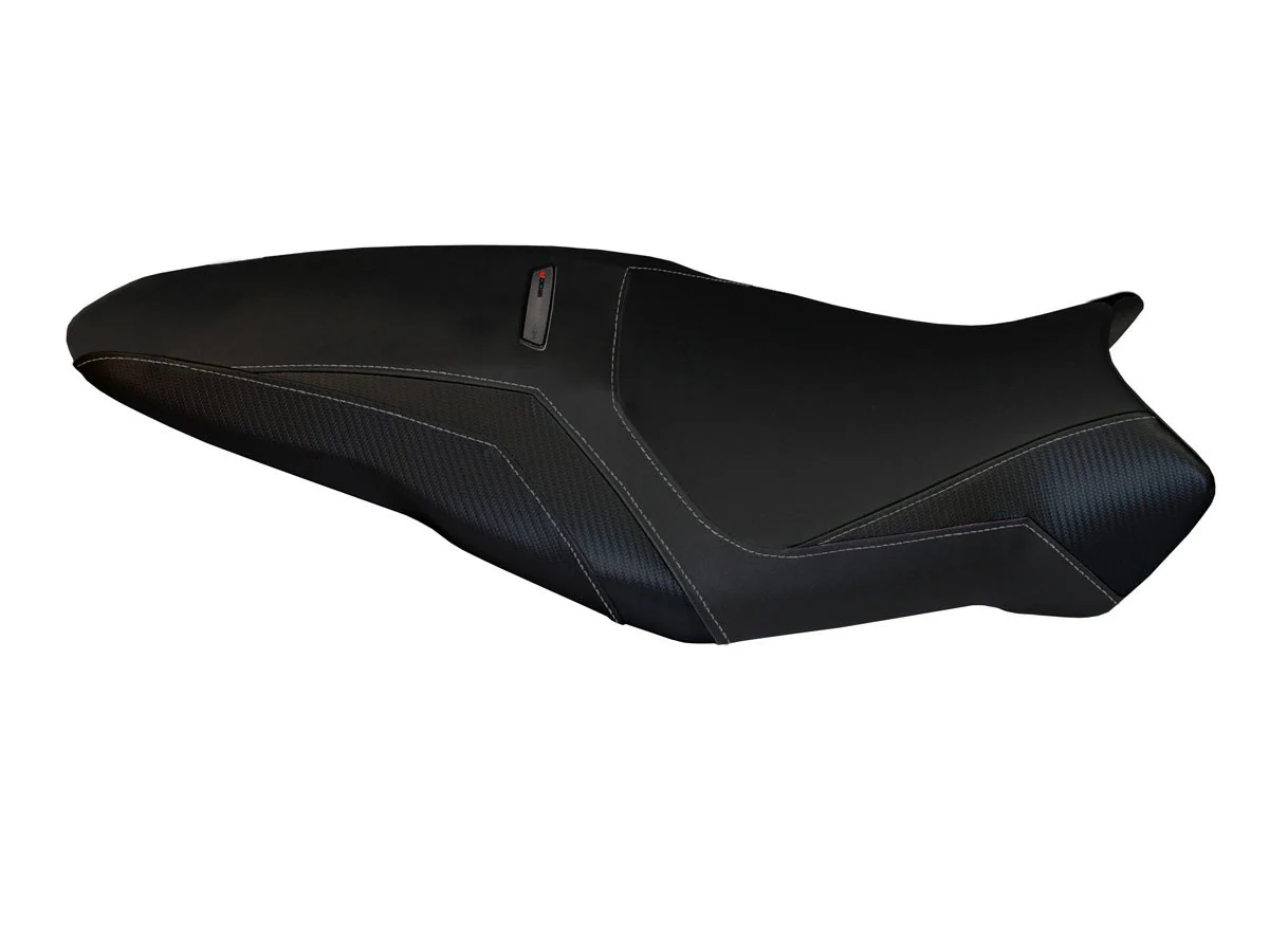 TAPPEZZERIA ITALIA Ducati Monster 1200R Seat Cover "Toledo Total Black" - Image 4
