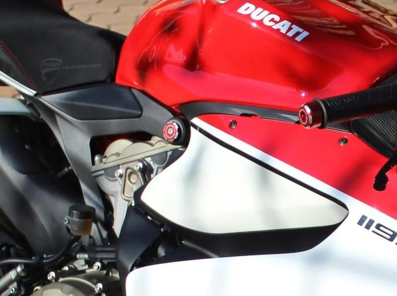 TT95902 - DUCABIKE Ducati Panigale 1299 / 959 / V2 (20/24) Frame Plugs (bi-color) - Image 4